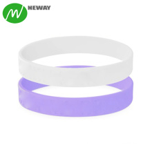 Custom Logo UV Sun Color Changing Bracelet